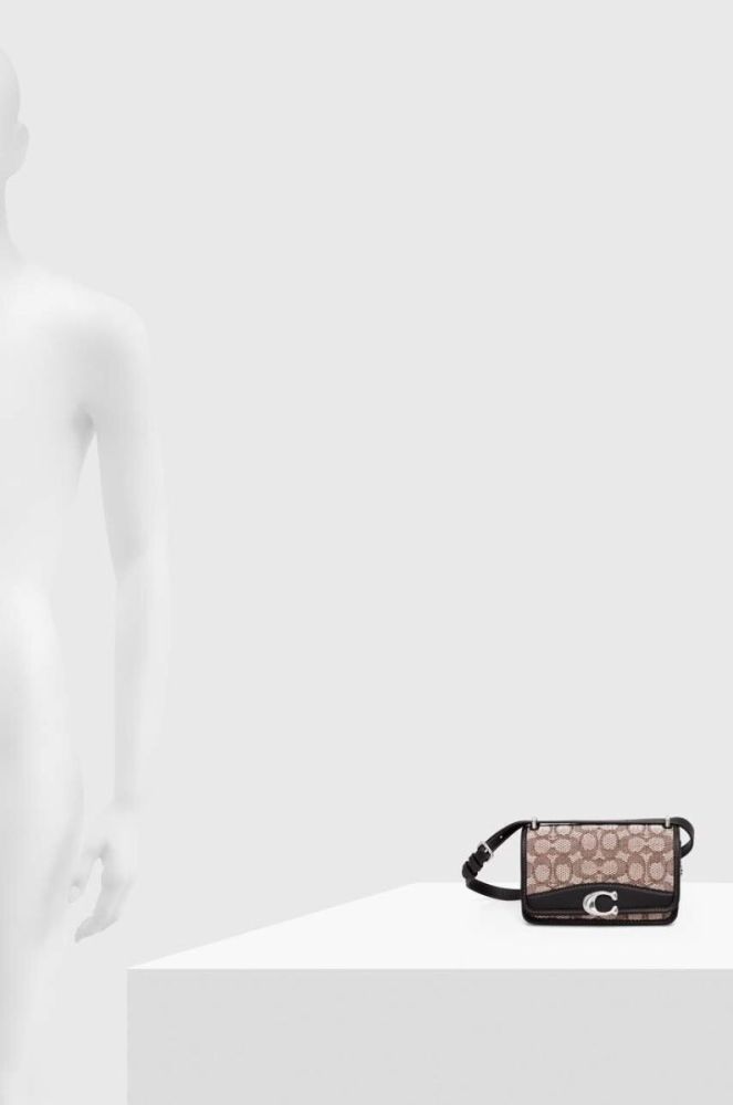 Сумочка Coach Bandit Crossbody колір коричневий фото 8