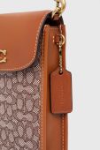 Сумочка Coach C Phone Crossbody колір коричневий