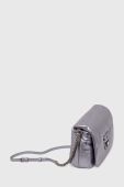 Шкіряна сумочка Pinko колір срібний (3542720)