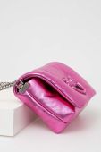 Шкіряна сумочка Pinko колір фіолетовий (3548077)