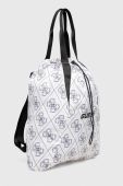 Рюкзак Guess колір білий великий візерунок (3598824)