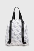 Рюкзак Guess колір білий великий візерунок (3598824)