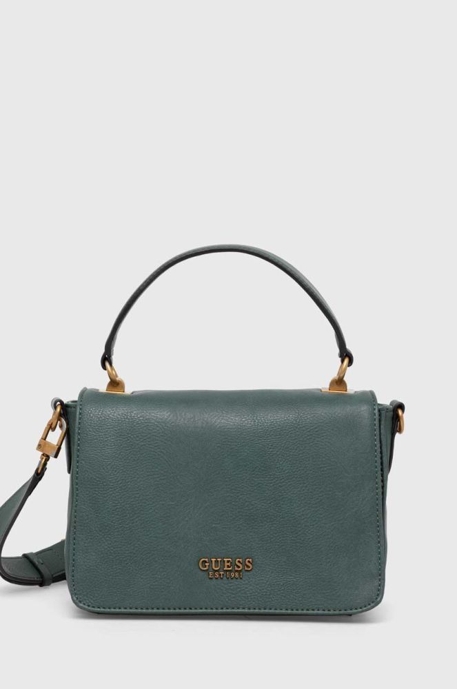 Сумочка Guess колір зелений (3583156)