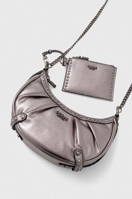 Сумочка Guess колір срібний (3639494)