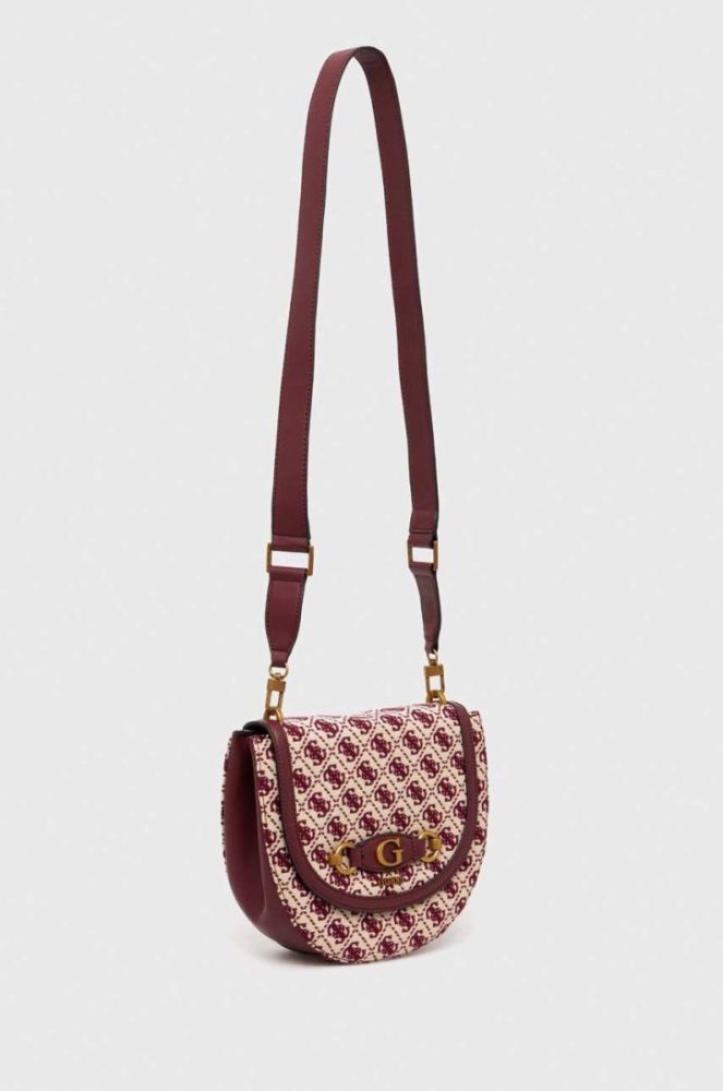 Сумочка Guess колір бордовий (3529578) фото 2