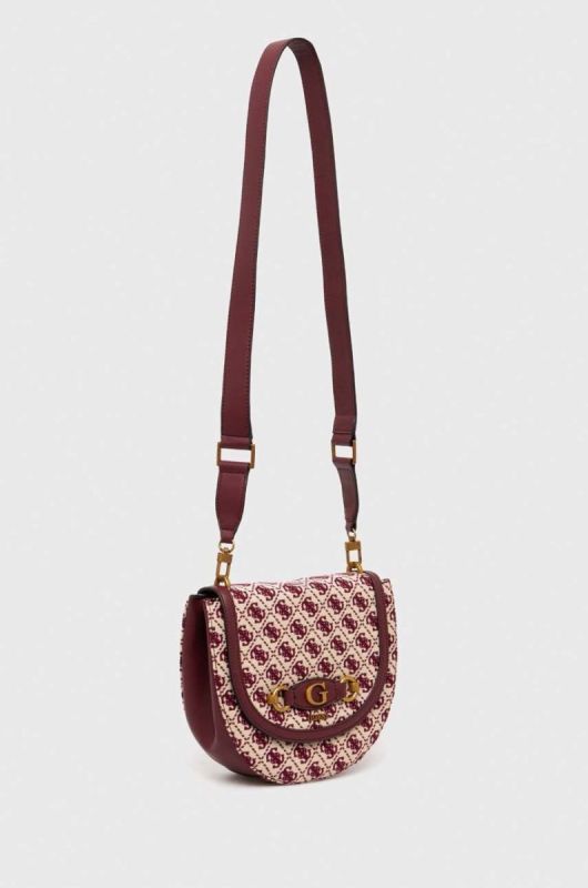 Сумочка Guess колір бордовий (3529578) фото 2
