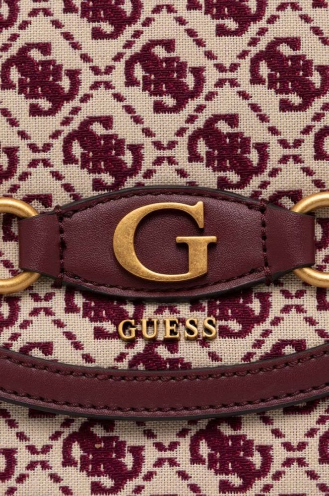 Сумочка Guess колір бордовий (3529578) фото 3
