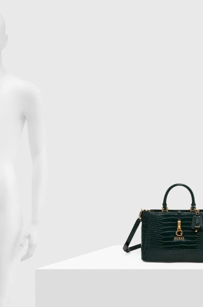 Сумочка Guess колір зелений (3520518) фото 6