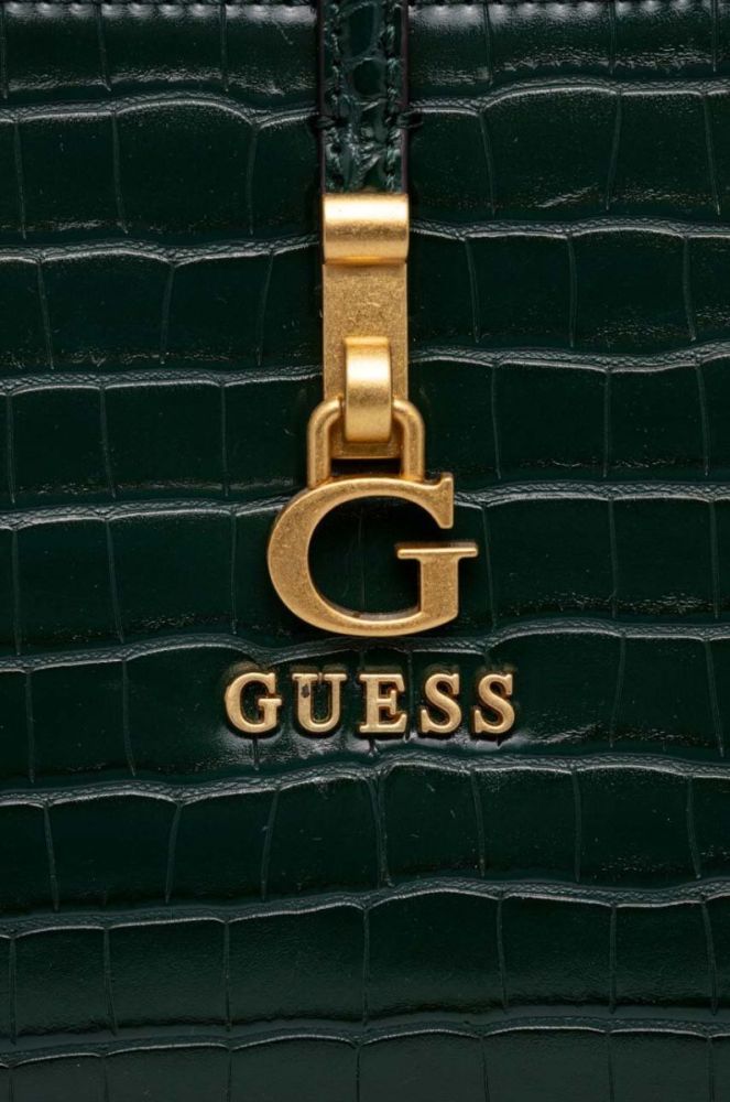 Сумочка Guess колір зелений (3520518) фото 4