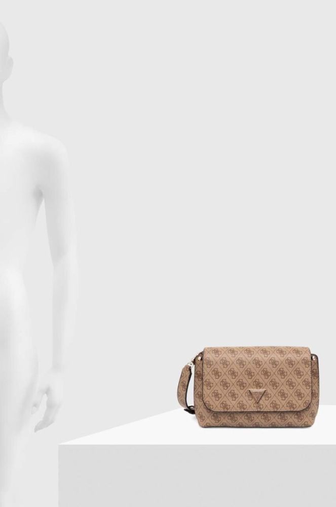 Сумочка Guess колір коричневий (3501551) фото 7