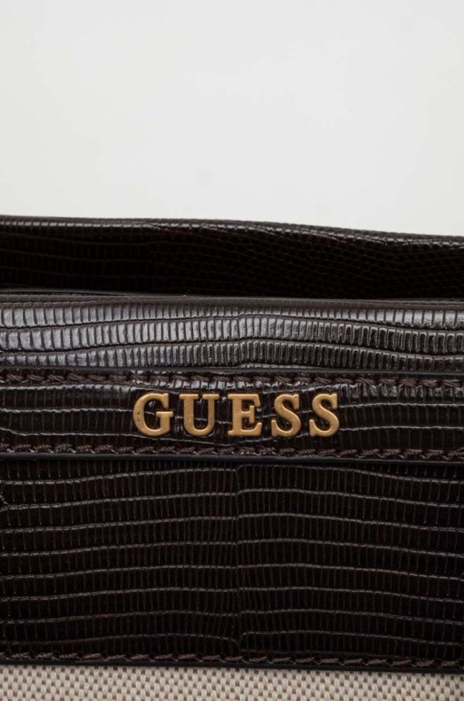 Сумочка Guess колір коричневий (3598835) фото 3