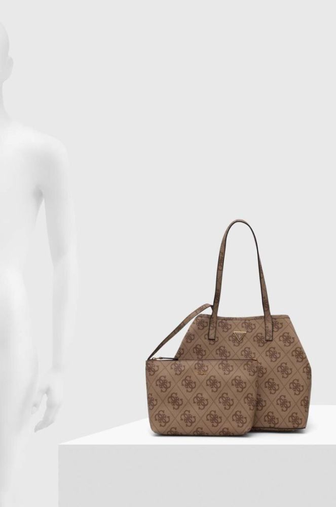 Сумочка Guess колір коричневий (3512981) фото 6