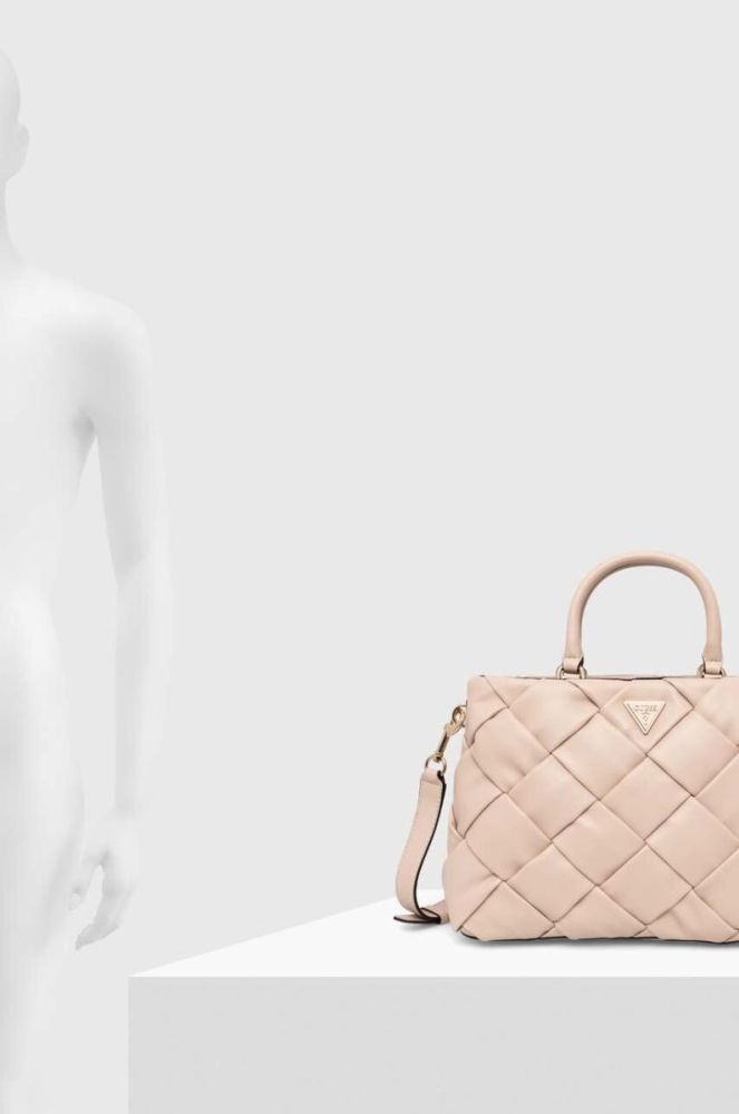Сумочка Guess колір бежевий (3501570) фото 7