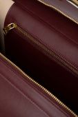 Шкіряна сумочка Guess колір бордовий (3654117)