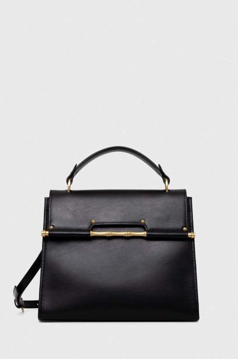 Шкіряна сумочка Guess колір чорний (3510508)