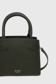 Шкіряна сумочка Guess колір зелений (3578606)