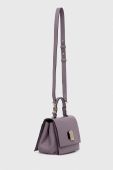 Шкіряна сумочка Furla Emma колір фіолетовий