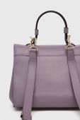 Шкіряна сумочка Furla Emma колір фіолетовий