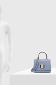 Шкіряна сумочка Furla колір блакитний (3508355)