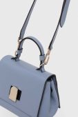 Шкіряна сумочка Furla колір блакитний (3508355)