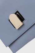 Шкіряна сумочка Furla колір блакитний (3508355)