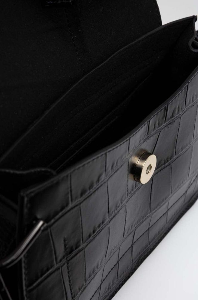 Шкіряна сумочка Furla колір чорний (3619066) фото 5
