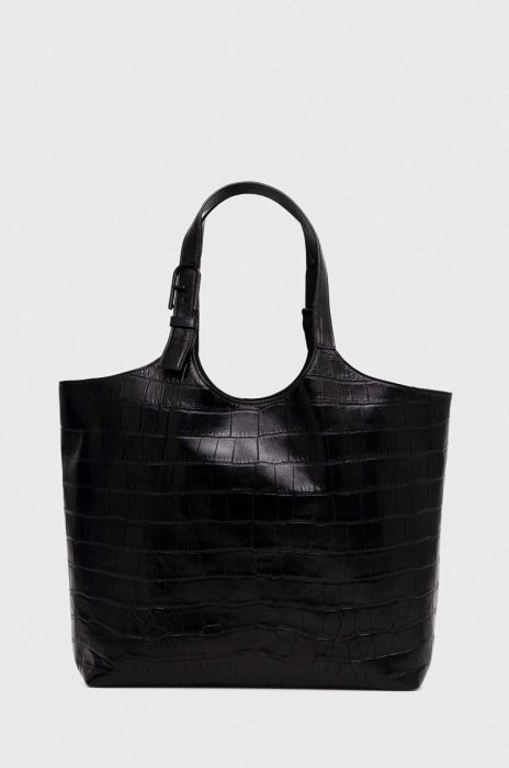 Шкіряна сумочка Furla колір чорний (3548089) Шкіряна сумочка Furla колір чорний (3548089)