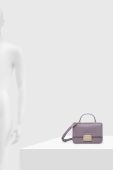 Шкіряна сумочка Furla колір фіолетовий (3542728)