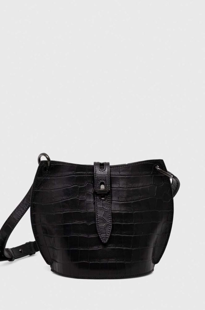 Шкіряна сумочка Furla колір чорний (3542729)