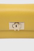 Шкіряна сумочка Furla колір жовтий (3542730)