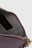 Шкіряна сумочка Furla колір фіолетовий (3508360)
