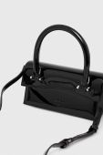 Шкіряна сумочка Patrizia Pepe колір чорний (3635511)
