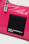 Сумочка Karl Lagerfeld Jeans колір рожевий (3524670)
