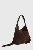 Замшева сумочка Twinset колір коричневий (3501586)