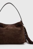 Замшева сумочка Twinset колір коричневий (3501591)