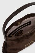 Замшева сумочка Twinset колір коричневий (3501591)