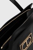 Шкіряна сумочка Twinset колір чорний (3583205)