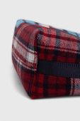 Сумочка з домішкою вовни Tommy Hilfiger колір синій Сумочка з домішкою вовни Tommy Hilfiger колір синій