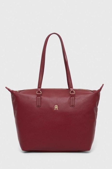 Сумочка Tommy Hilfiger колір бордовий (3416817)