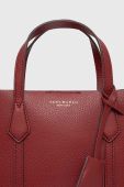 Шкіряна сумочка Tory Burch колір бордовий (3542732)