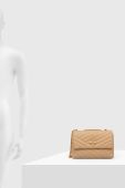 Шкіряна сумочка Tory Burch колір бежевий (3447663)
