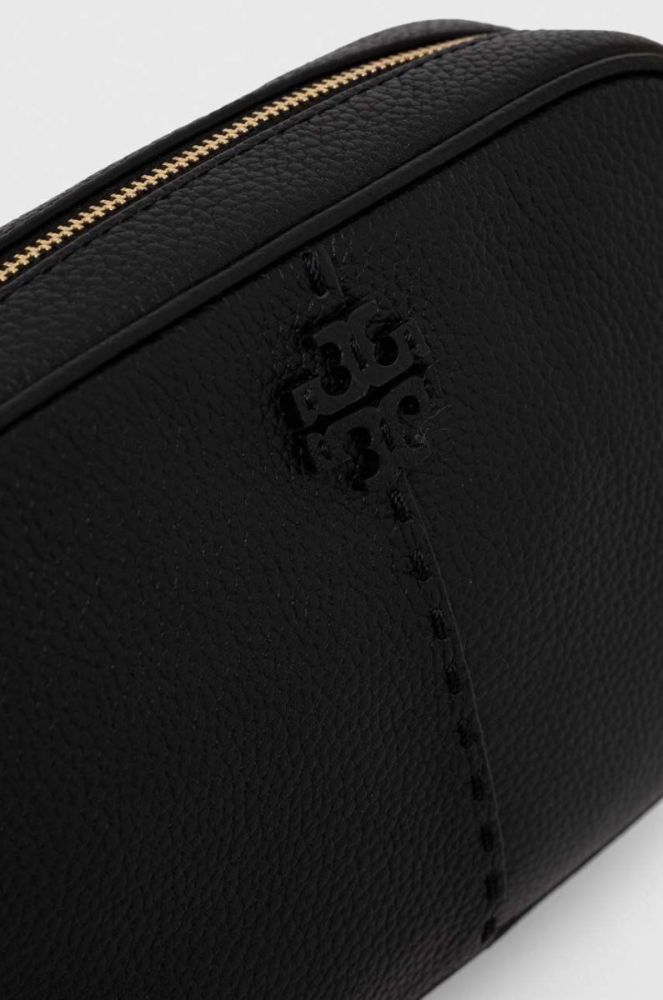 Шкіряна сумочка Tory Burch колір чорний (3447664) фото 4