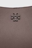 Шкіряна сумочка Tory Burch колір сірий (3548095)