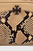 Шкіряна сумочка Tory Burch колір бежевий (3542733)