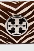 Шкіряна сумочка Tory Burch колір коричневий (3529633)