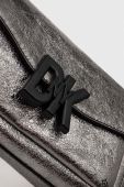 Шкіряна сумочка Dkny колір срібний (3524677)