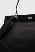 Шкіряна сумочка Dkny колір чорний (3529638)