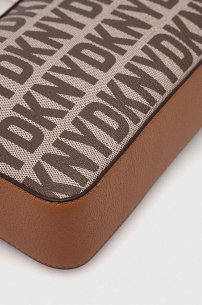 Сумочка Dkny колір коричневий (3524682) фото 4