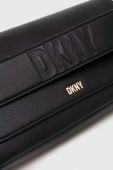 Шкіряна сумочка Dkny колір чорний (3548097)