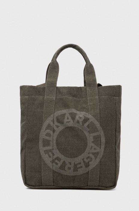Сумочка Karl Lagerfeld колір зелений (3490499)